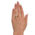 توينز ذهب عيار 21 الوزن 2.58 جرام