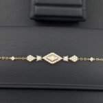 ⁦طقم ذهب عيار 18 الوزن 9.62 جرام⁩ - الصورة ⁦3⁩