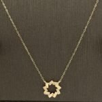 ⁦نصف طقم أطفال ذهب عيار 18 الوزن 1.72 جرام⁩ - الصورة ⁦3⁩