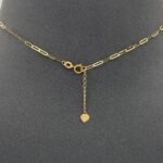 ⁦عقد ذهب عيار 18 وزن 1.99 جرام أناقة مميزة⁩ - الصورة ⁦4⁩