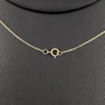 ⁦طقم ذهب كوبرا عيار 18 الوزن 9.12 جرام بتعليقة لإطلالة عصرية تخطف الأنظار⁩ - الصورة ⁦3⁩