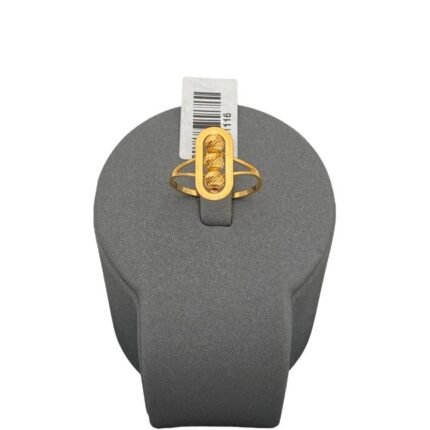 خاتم ذهب عيار 21 الوزن 1.74 جرام