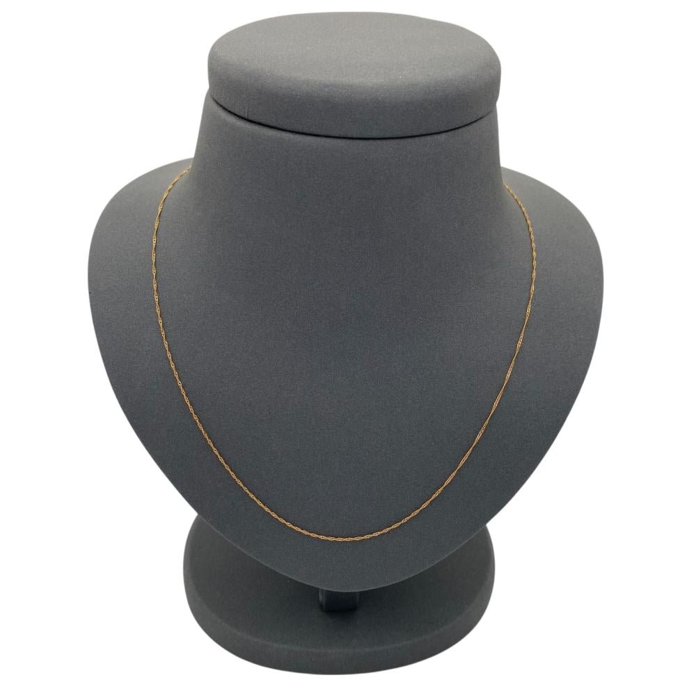 سلسال ذهب عيار 21 الوزن 0.89 جرام سلسال ذهب عيار 21 الوزن 0.89 جرام