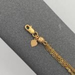 ⁦اسواره ذهب عيار 21 الوزن 4.21 جرام⁩ - الصورة ⁦3⁩