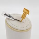 ⁦خاتم ذهب عيار 21 الوزن 2.1 جرام⁩ - الصورة ⁦3⁩