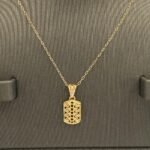 ⁦نصف طقم اطفال ذهب عيار 21 الوزن 3.30 جرام⁩ - الصورة ⁦3⁩