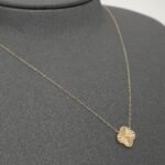 ⁦عقد ذهب عيار 18 الوزن 0.75 جرام⁩ - الصورة ⁦6⁩