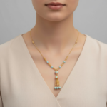 سحبه ذهب هنديه عيار 21 الوزن 5.96 جرام