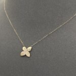 ⁦عقد ذهب عيار 18 الوزن 0.87 جرام⁩ - الصورة ⁦3⁩