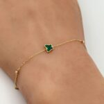 ⁦اسواره ذهب عيار 18 الوزن 0.68 جرام⁩ - الصورة ⁦2⁩