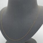 ⁦سلسال ذهب عيار 21 الوزن 0.83 جرام⁩ - الصورة ⁦3⁩