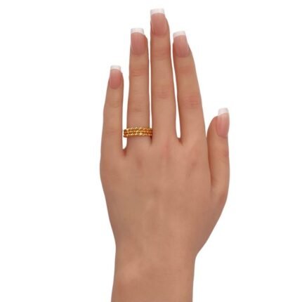 مرامي ذهب عيار 21 الوزن 3.90 جرام