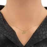 حرف S ذهب عيار 18 الوزن 1.71 جرام