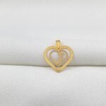 تعليقه حرف J ذهب عيار 18 الوزن 0.31 جرام