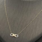 ⁦عقد ذهب عيار 18 الوزن 0.78 جرام⁩ - الصورة ⁦3⁩