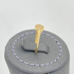 ⁦خاتم ذهب عيار 18 الوزن 0.73 جرام⁩ - الصورة ⁦3⁩