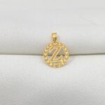 تعليقه حرف Z ذهب عيار 18 الوزن 0.26 جرام