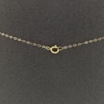 ⁦عقد ذهب عيار 18 الوزن 1.79 جرام⁩ - الصورة ⁦2⁩