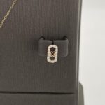 ⁦نصف طقم ذهب عيار 18 الوزن 2.78 جرام⁩ - الصورة ⁦3⁩