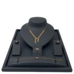 طقم ذهب عيار 21 الوزن 8.02 جرام