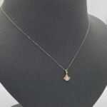 ⁦عقد ذهب عيار 18 الوزن 0.68 جرام⁩ - الصورة ⁦4⁩