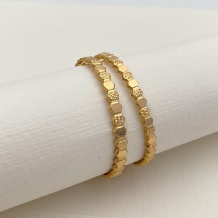 غوايش اطفال ذهب عيار 21 الوزن 6.90 جرام