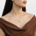 ⁦عقد ذهب عيار 18 الوزن 3.24 جرام⁩ - الصورة ⁦5⁩