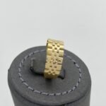 ⁦خاتم ذهب عيار 18 الوزن 2.19 جرام⁩ - الصورة ⁦2⁩