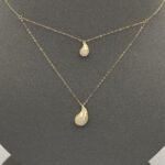 ⁦عقد ذهب عيار 18 الوزن 1.33 جرام⁩ - الصورة ⁦4⁩