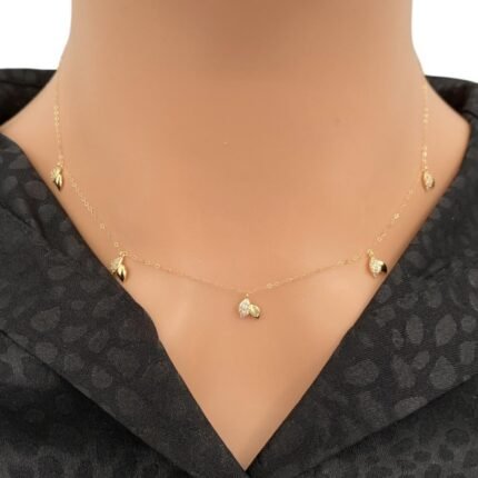 عقد تشوكر ذهب عيار 18 الوزن 1.08 جرام