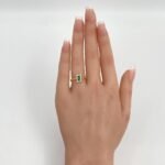 خاتم ذهب عيار 21 الوزن 1.74 جرام