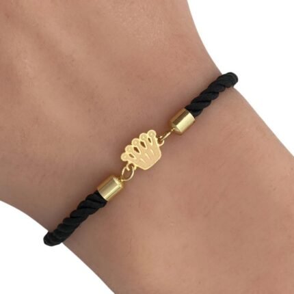 إسوارة قيطان ذهب عيار 18 الوزن 0.05 جرام