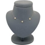 ⁦عقد ذهب عيار 18 الوزن 1.08 جرام⁩ - الصورة ⁦6⁩