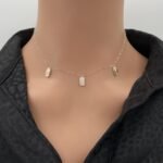 عقد ذهب عيار 18 الوزن 1.02 جرام