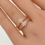 ⁦تونز ذهب عيار 21 الوزن 3.02 جرام⁩ - الصورة ⁦2⁩