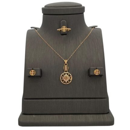 نصف طقم ذهب عيار 21 الوزن 3 جرام