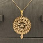 ⁦نصف طقم ذهب عيار 21 الوزن 5.55 جرام⁩ - الصورة ⁦3⁩