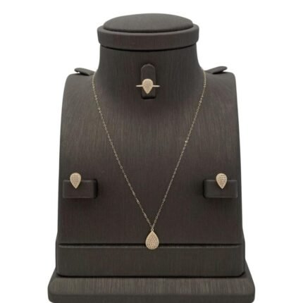 نصف طقم أطفال ذهب عيار 18 الوزن 1.62 جرام