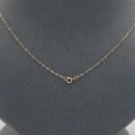 ⁦عقد ذهب عيار 18 الوزن 1.44 جرام⁩ - الصورة ⁦4⁩