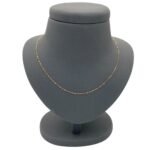 سلسال ذهب عيار 21 الوزن 1.10 جرام