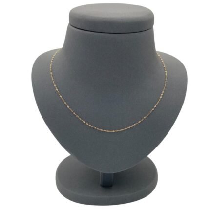 سلسال ذهب عيار 21 الوزن 1.10 جرام