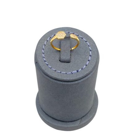 خاتم ذهب عيار 18 الوزن 0.84 جرام