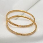 ⁦غويشه ذهب عيار 21 الوزن 5.40 جرام ( مقاس 16 )⁩ - الصورة ⁦2⁩