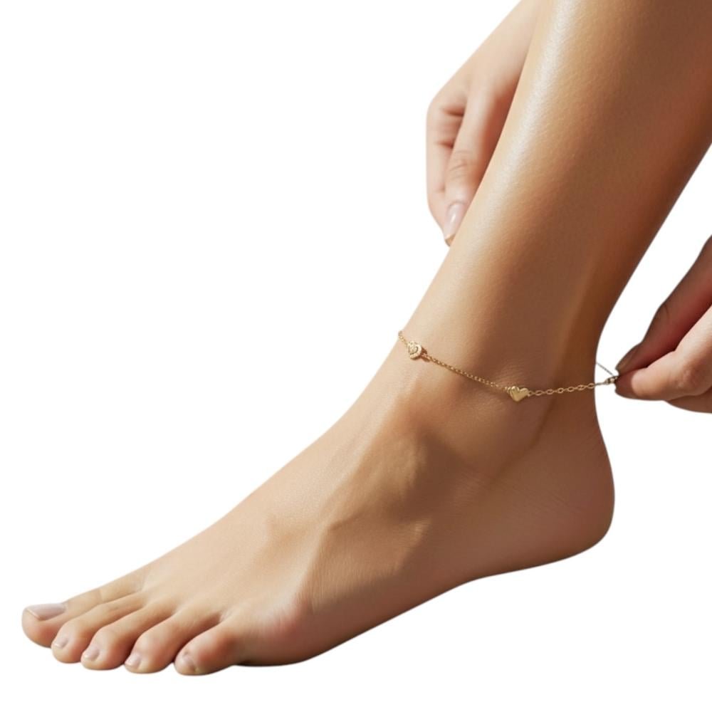 خلخال ذهب عيار 18 الوزن 3.22 جرام خلخال ذهب عيار 18 الوزن 3.22 جرام