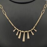 ⁦طقم ذهب فخم عيار 18 وزن 8.58 جم يخطف القلوب والحواس⁩ - الصورة ⁦6⁩