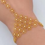 ⁦كف ذهب عيار 21 الوزن 6.77 جرام⁩ - الصورة ⁦4⁩