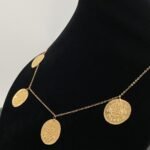 ⁦عقد ذهب عيار 21 الوزن 6.11 جرام⁩ - الصورة ⁦3⁩