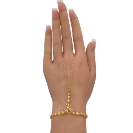 كف ذهب عيار 21 الوزن 4.24 جرام