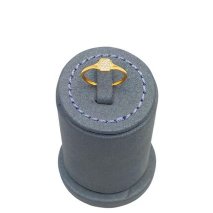 خاتم ذهب عيار 18 الوزن 0.73 جرام