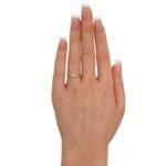 خاتم ذهب عيار 18 الوزن 0.49 جرام